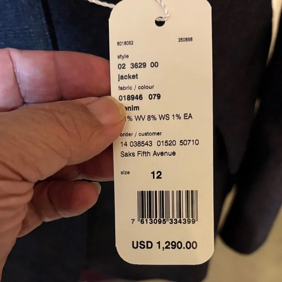 Akris Punto Dark Blue Women's Blazer